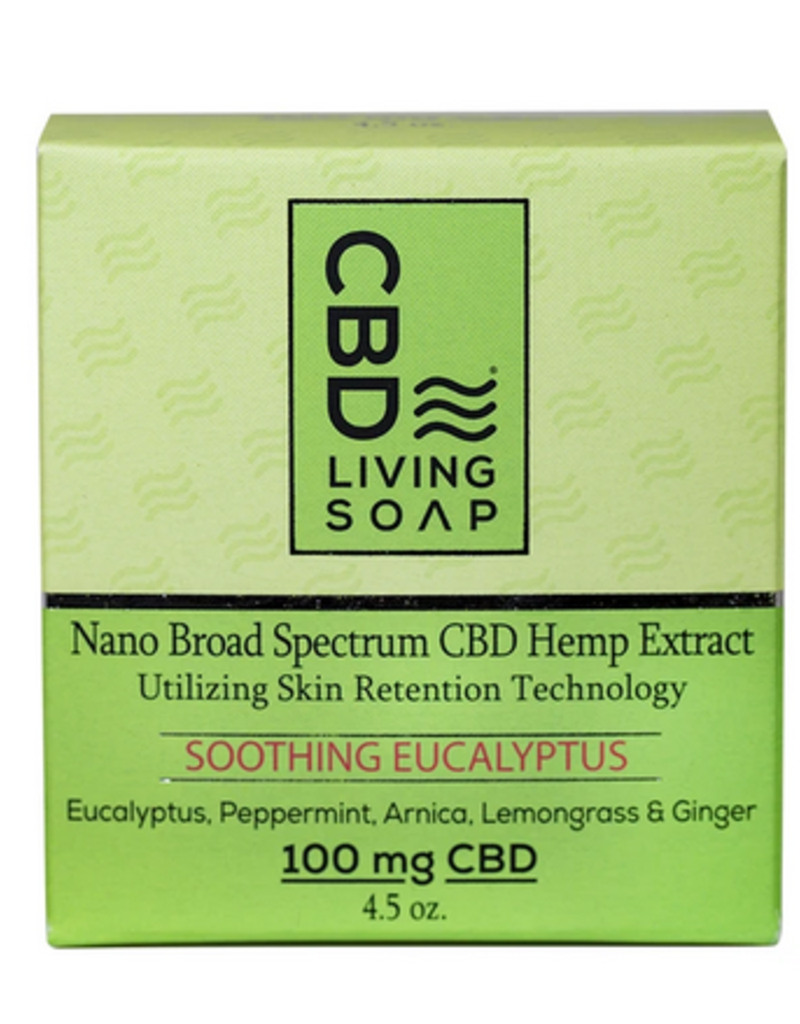 [CBD LIVING] Beruhigende Eukalyptus-Seife (100 mg)