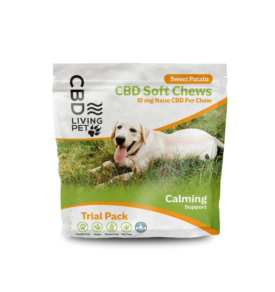 [CBD LIVING] Trial Pack - Dog Soft Chews - Sweet Potato (10mg) - 7.5g