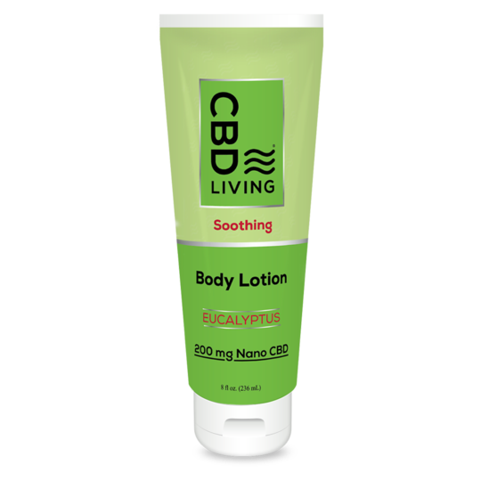 [CBD LIVING] Body Lotion Soothing Eucalyptus (200mg)