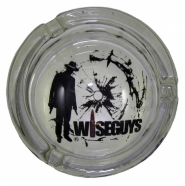 [ENJOY SMOKING] Wiseguys glass ashtray