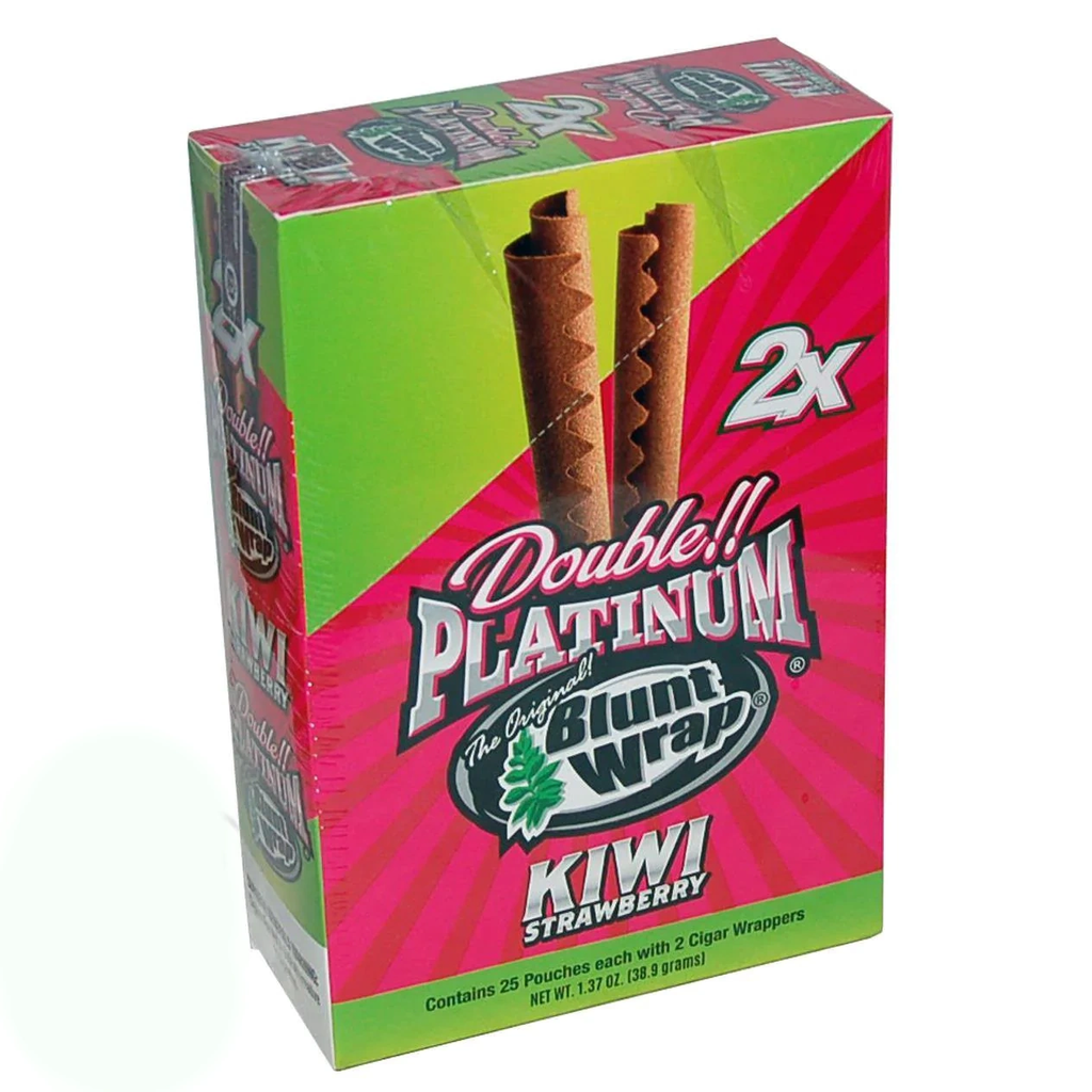 [BLUNT WRAP] Double Platinum - STRAWBERRY KIWI