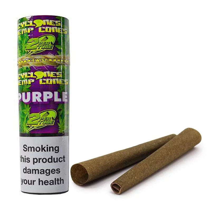 [CYCLONES] Hemp Cones - PURPLE