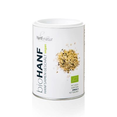 [HANF&NATUR] Organic Hanf - HANFSAMEN - Geschält 500g
