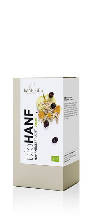 [HANF&NATUR] Organic Hanf - HANFMÜSLI - Fruit 500g