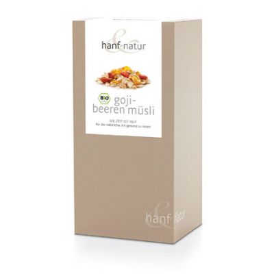 [HANF&NATUR] Organic Hanf - HANFMUSLI - Goji 425g