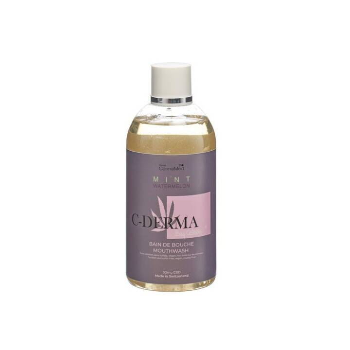 [C-DERMA] Bain de bouche pastèque menthe (390 mg) - 75 ml