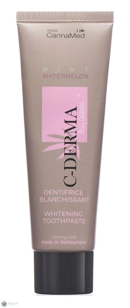 [C-DERMA] Dentifrice Blanchissant (500 mg) - 80 ml
