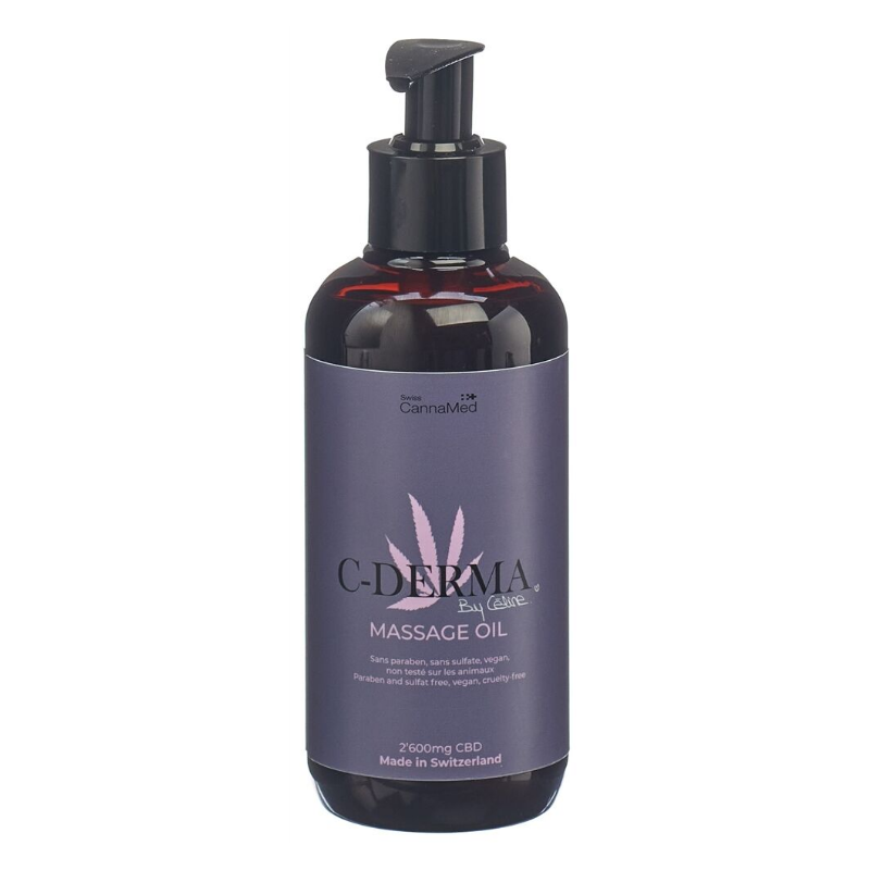 [C-DERMA] Huile de Massage (2000 mg) - 250 ml
