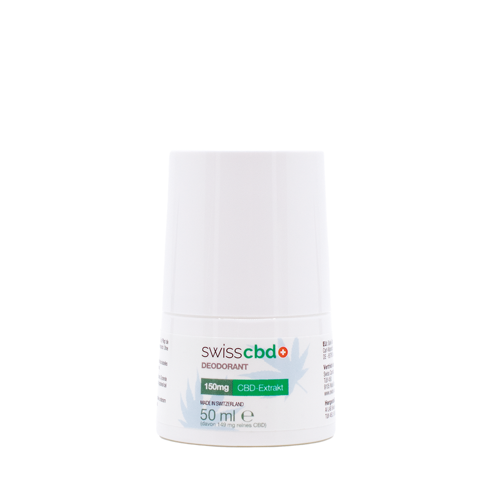 [SWISS CBD] Deodorant (150mg) - 50ml