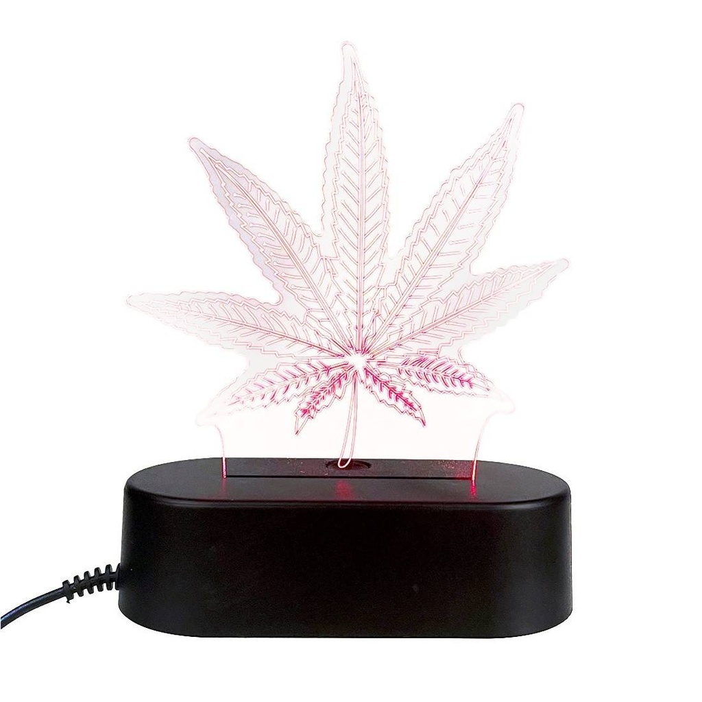 [OUT OF THE BLUE] LEAF USB 3D LAMP