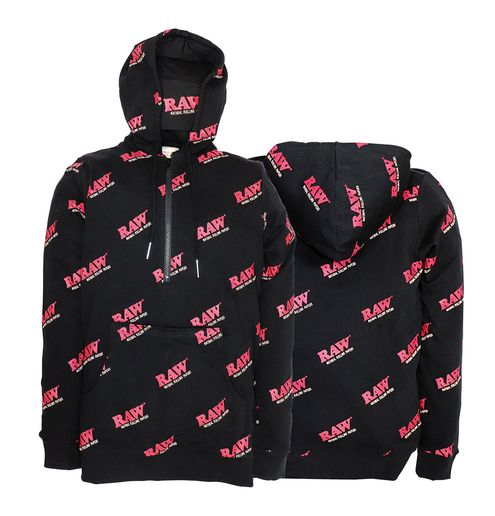 [RAW] ROLLING PAPERS X RAW RAWLERS HOODIE - S