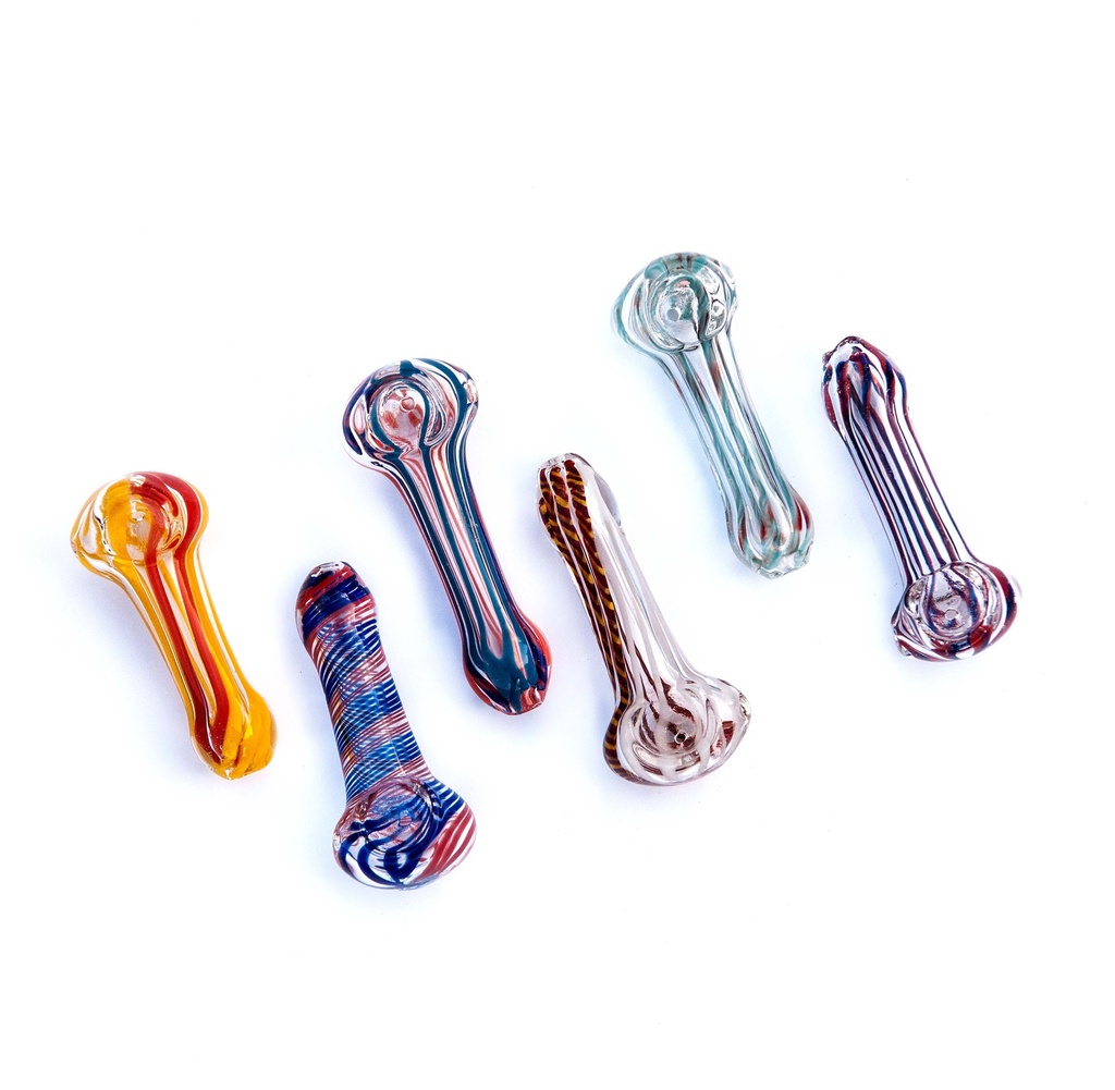 7cm Glass Spoon Pipes