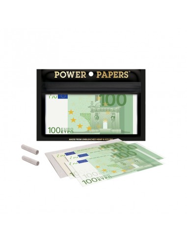 [POWER PAPERS] Euro Zigarettenpapier mit Filterspitzen