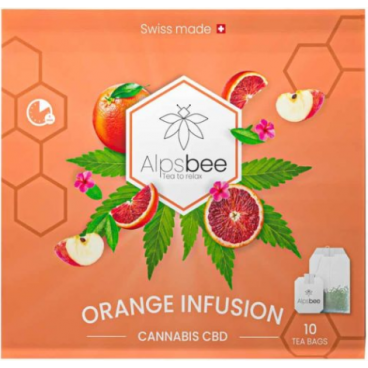 [ALPSBEE] Orange infusion - 10 Bags