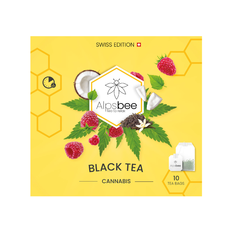 [ALPSBEE] Schwarzer Tee - 10 Beutel