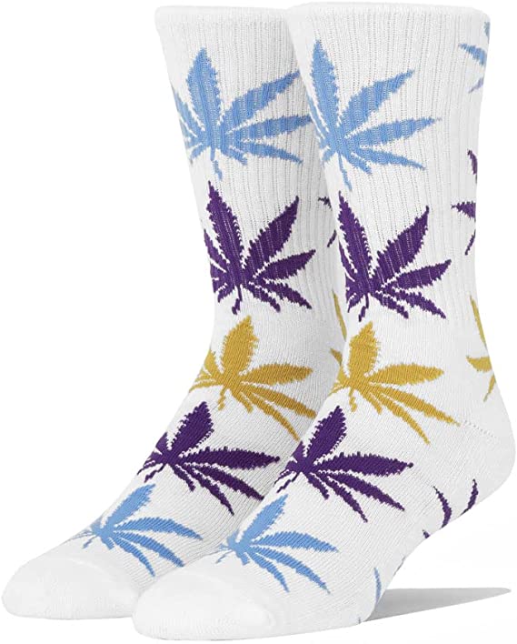 [HUF] HIGHLIGHT PLANTLIFE SOCK - WHITE