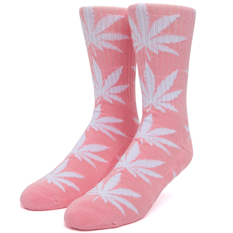 [HUF] ESSENTIALS PLANTLIFE SOCK - CORAL PINK