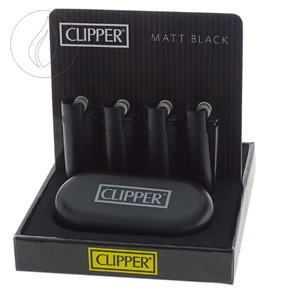 Clipper Micro Matt Black - Metal