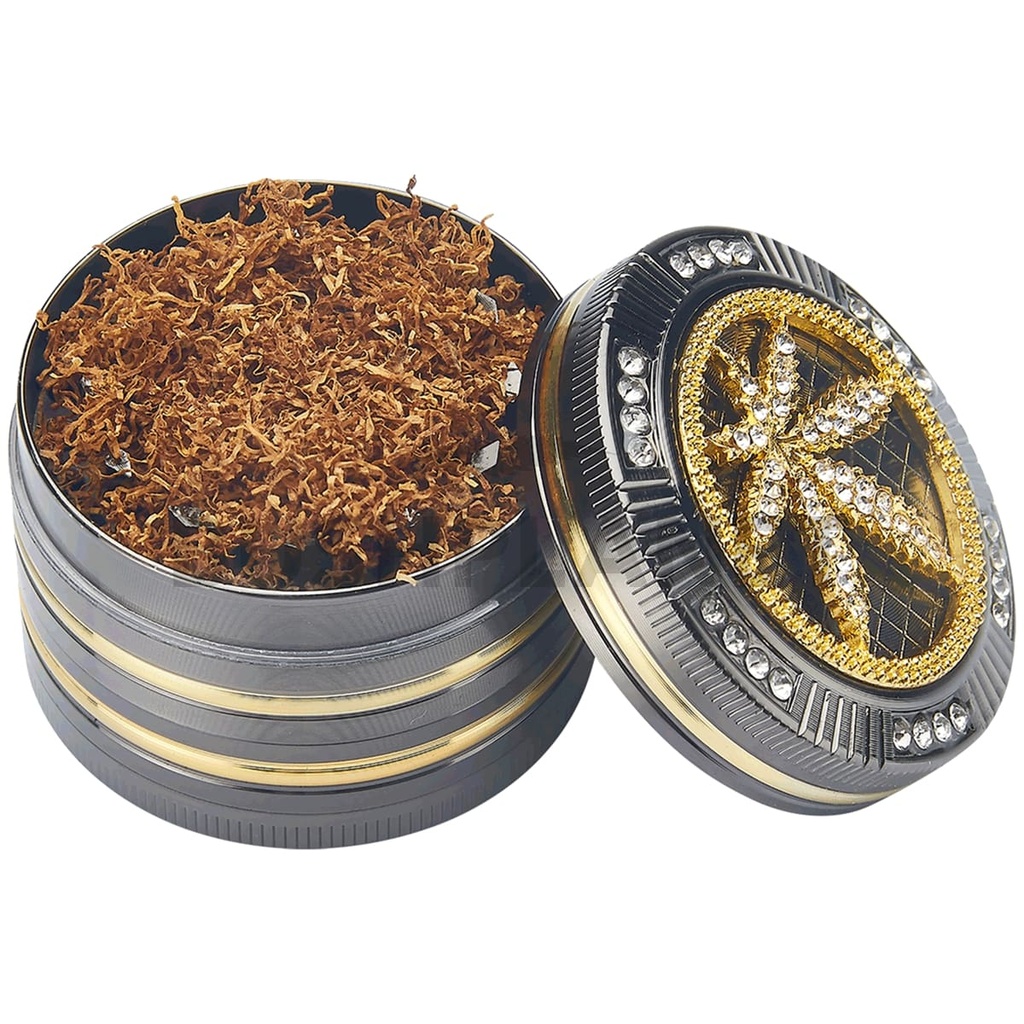 [CHAMP HIGH] Bling Bling Leaf Grinder 4 Parts