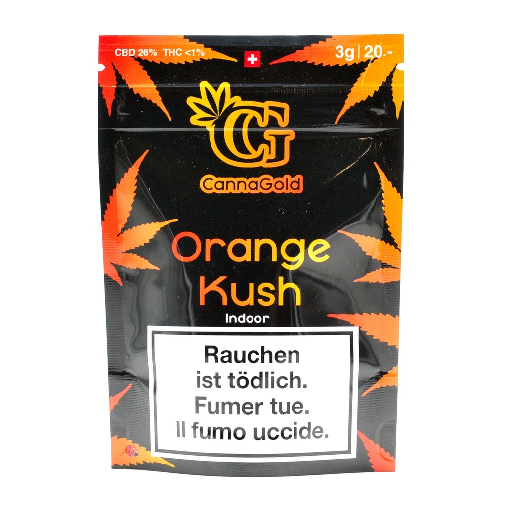 [CANNAGOLD] ORANGE KUSH - 3g