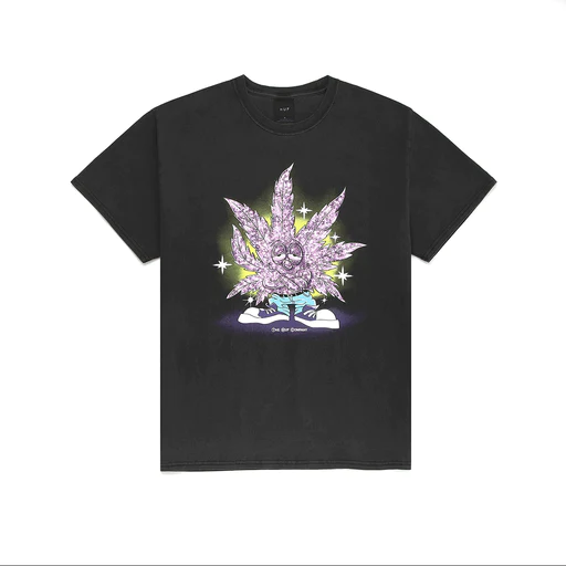 [HUF] CRYSTAL BUDDY- WASHED BLACK - XL