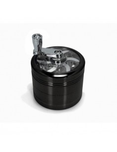 GRINDER - Alu 4 part Crank - 50 mm - Black