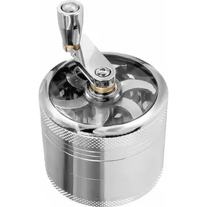 [AMSTERDAM] GRINDER - Alu 4 part Crank - 50 mm - Argent