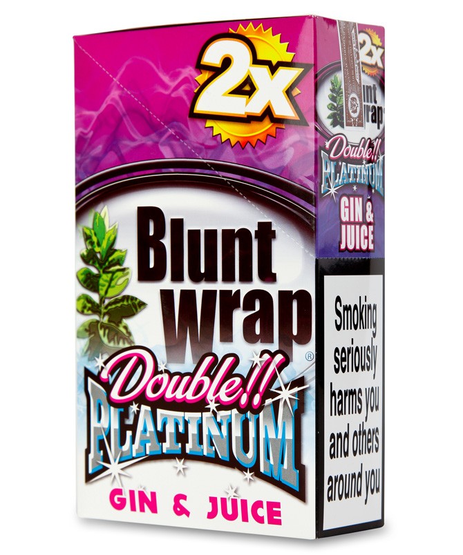 [BLUNT WRAP] Double Platinum - Gin & Juice
