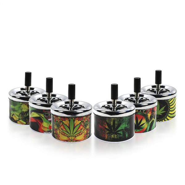 [BEL FLAM] ASHTRAY BELFLAM SPINNING LEAF - MODELE 3