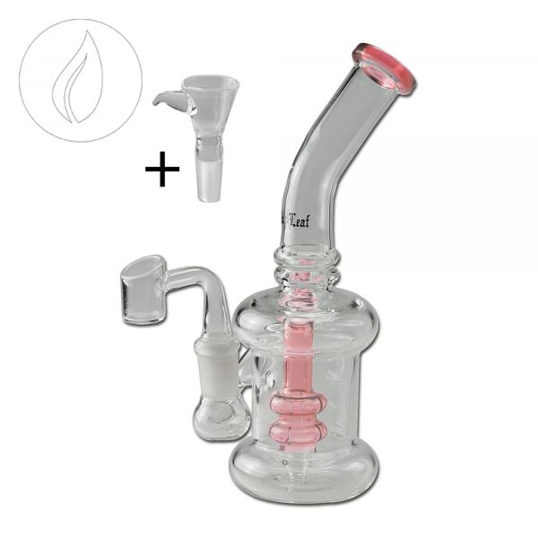 [BLACK LEAF] Perkolatorbong Herb+Oil 19.5cm - Pink