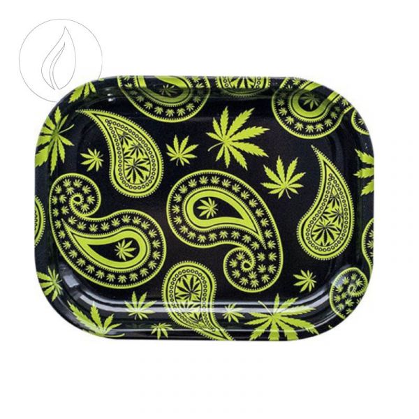 Rolling Tray - Paisley Weed - S