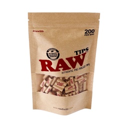 [RAW] Tips - Authentic Pre-rolled Tips - 200/BAG