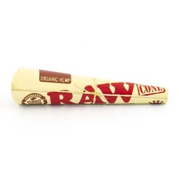 [RAW] Organic Hemp - Cone - King Size - 3 pack