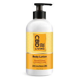 [CBD LIVING] Body Lotion Refreshing Coconut Lime (300mg)