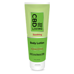 [CBD LIVING] Body Lotion Soothing Eucalyptus (200mg)