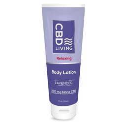 [CBD LIVING] Body Lotion Relaxing Lavender (200mg)
