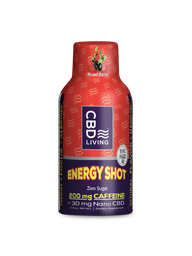 [CBD LIVING] Energy Shot Caffeine (200mg) + CBD (30mg) - 60ml