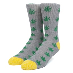 [HUF] POLKA POTS PLANTLIFE SOCK  - GREY HEATHER