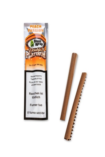 [BLUNT WRAP] Doppeltes Platin - PFIRSICH LEIDENSCHAFT