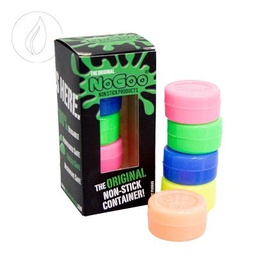 [NOGOO] Silicone-Container Glow in the Dark 5Stk