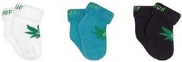 [HUF] BABY GREEN BUDDY SOCK PACK - ULTCY