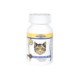 [CBD LIVING] [CBD LIVING] Cat Gel Capsules (75mg) - 30 capsules
