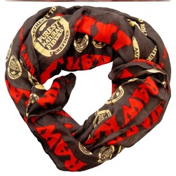 [RAW] Cotton Fashion Scarf - Black