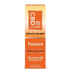 [CBD LIVING] CBD TINCTURE - CITRUS