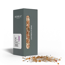 [HERBLIZ] Premium-Badesalz (150 mg) LAVENDEL - 300 g