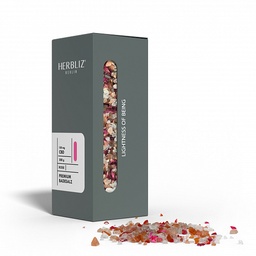 [HERBLIZ] Sels de bain Premium (150mg) ROSE - 300g