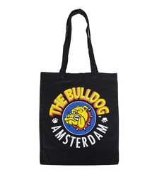 [THE BULLDOG] Totebag - Cotton Bag Amsterdam Black