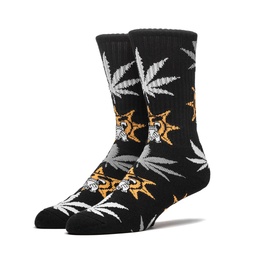 [HUF] HUF X CHIEF KEEF GLOGANG PLANTLIFE SOCK - Black