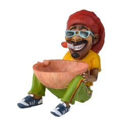 [NO NAME] [NO NAME] ASHTRAY RESINE RASTAMAN HAT