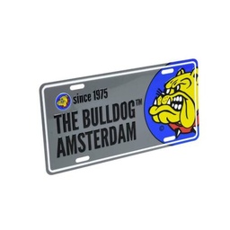 [THE BULLDOG] PLAQUE DECORATIVE THE BULLDOG - GRI